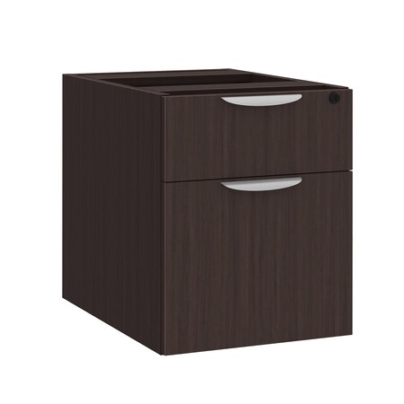 Officesource OS Laminate Collection 2 Drawer Hanging Pedestal - Box/File OS107ES